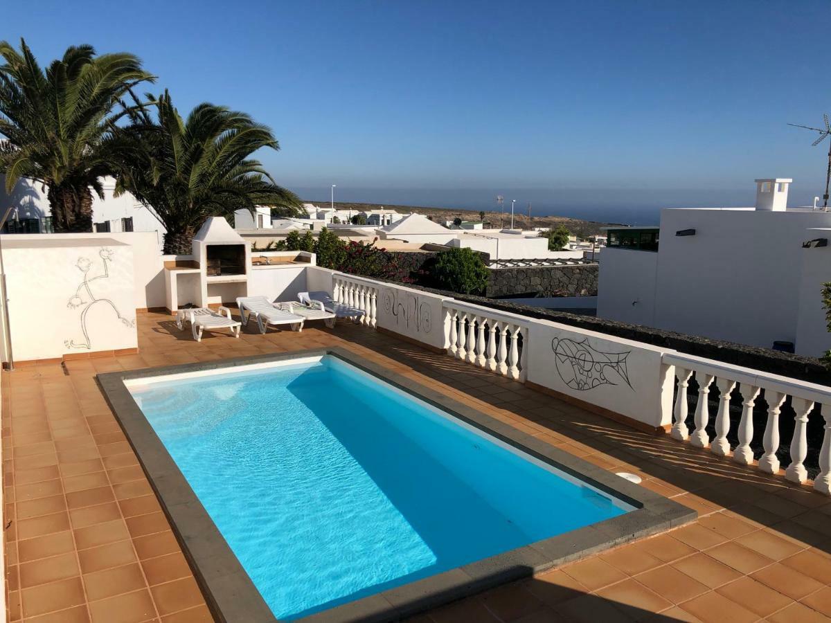 Casa Tranquila Con Vistas En La Colina De Tias Villa Exteriör bild