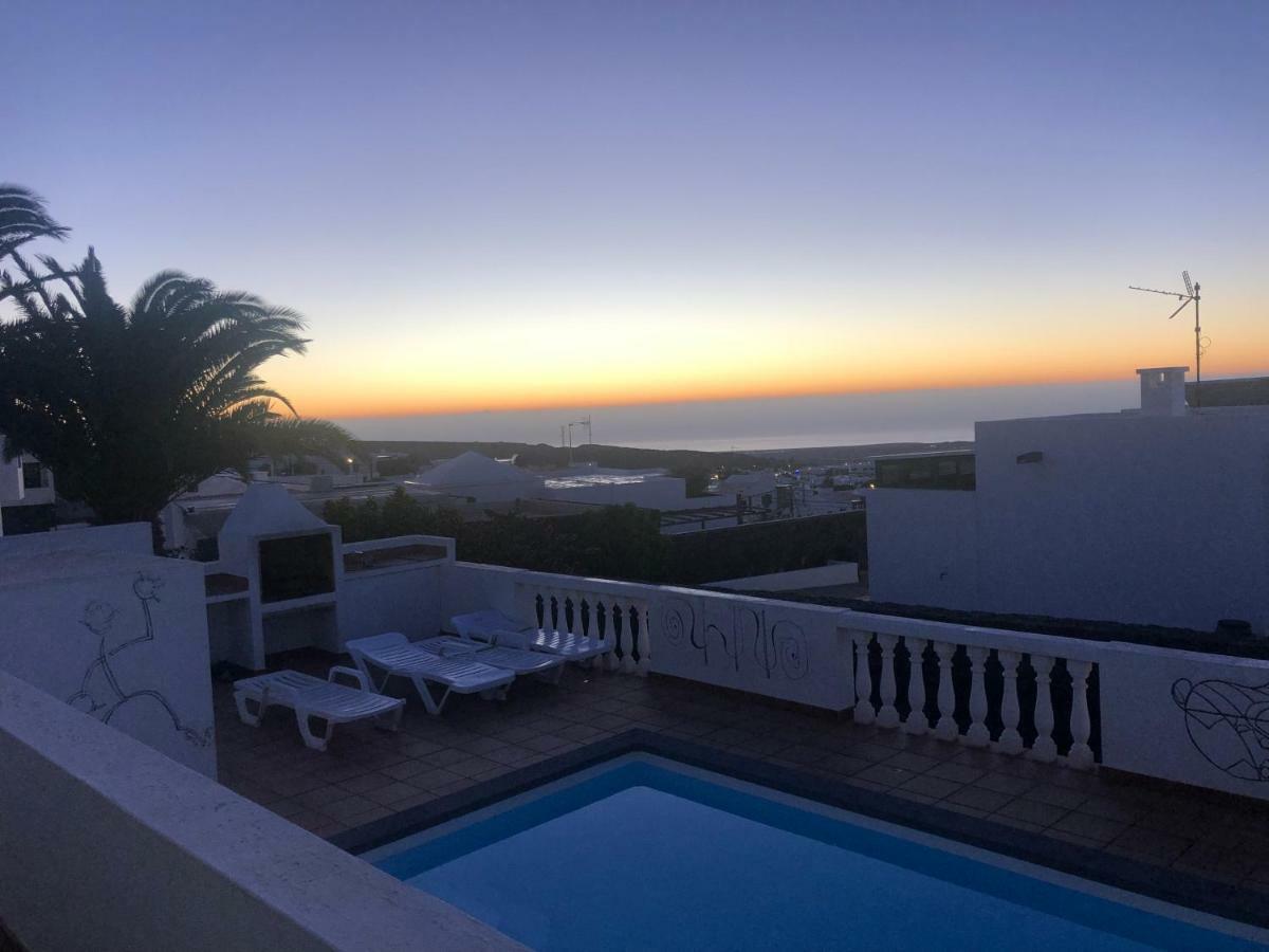 Casa Tranquila Con Vistas En La Colina De Tias Villa Exteriör bild